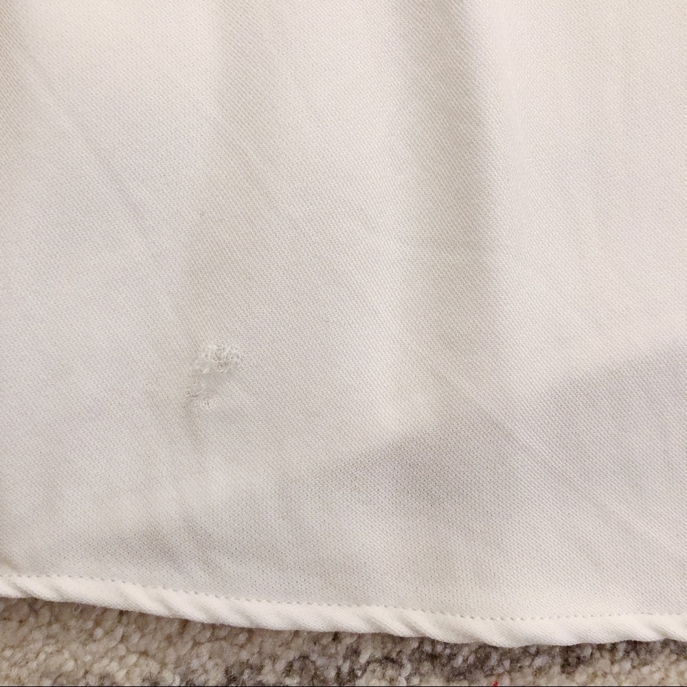 Zara White Tie Blouse - Picture 4 of 5